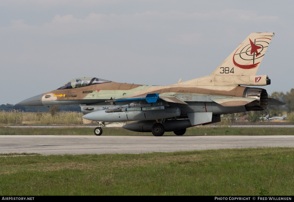 Aircraft Photo of 384 | General Dynamics F-16C Barak | Israel - Air Force | AirHistory.net #158135