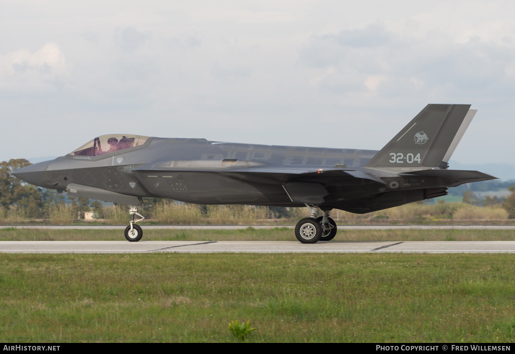 Aircraft Photo of MM7335 | Lockheed Martin F-35A Lightning II | Italy - Air Force | AirHistory.net #158136