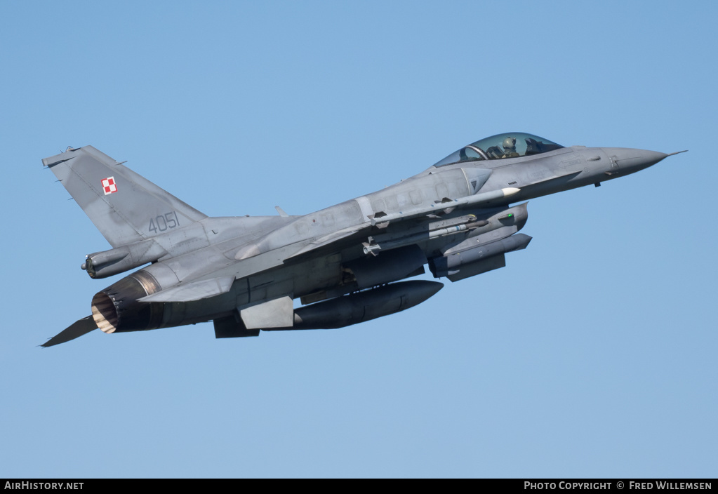 Aircraft Photo of 4051 | General Dynamics F-16C Fighting Falcon | Poland - Air Force | AirHistory.net #158140