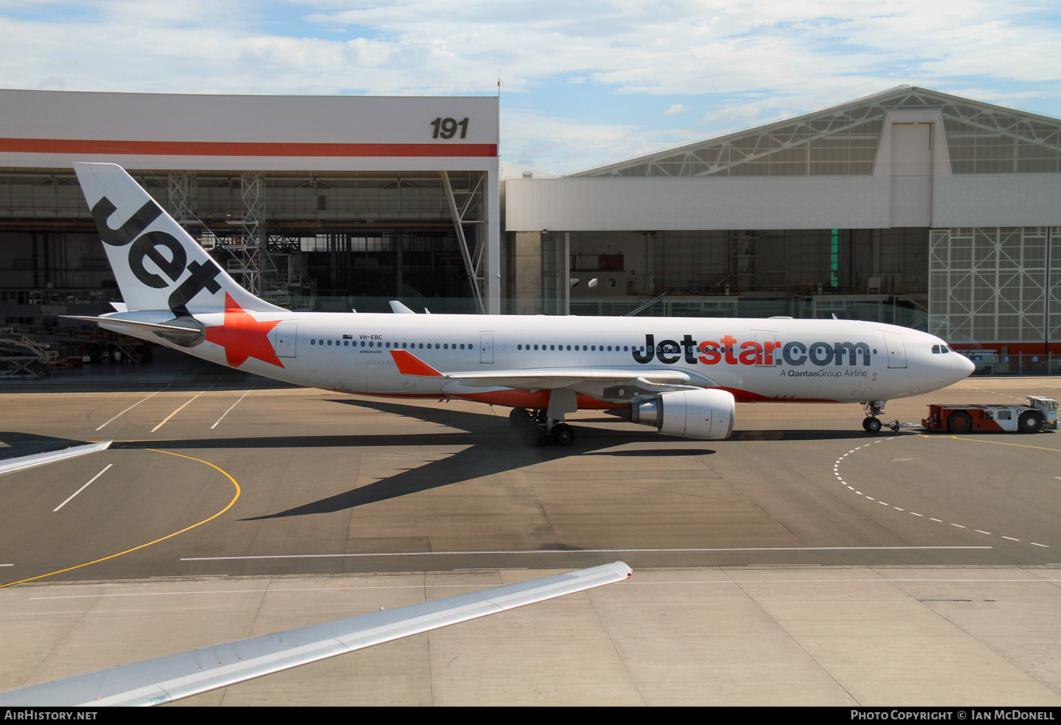Aircraft Photo of VH-EBC | Airbus A330-202 | Jetstar Airways | AirHistory.net #158153