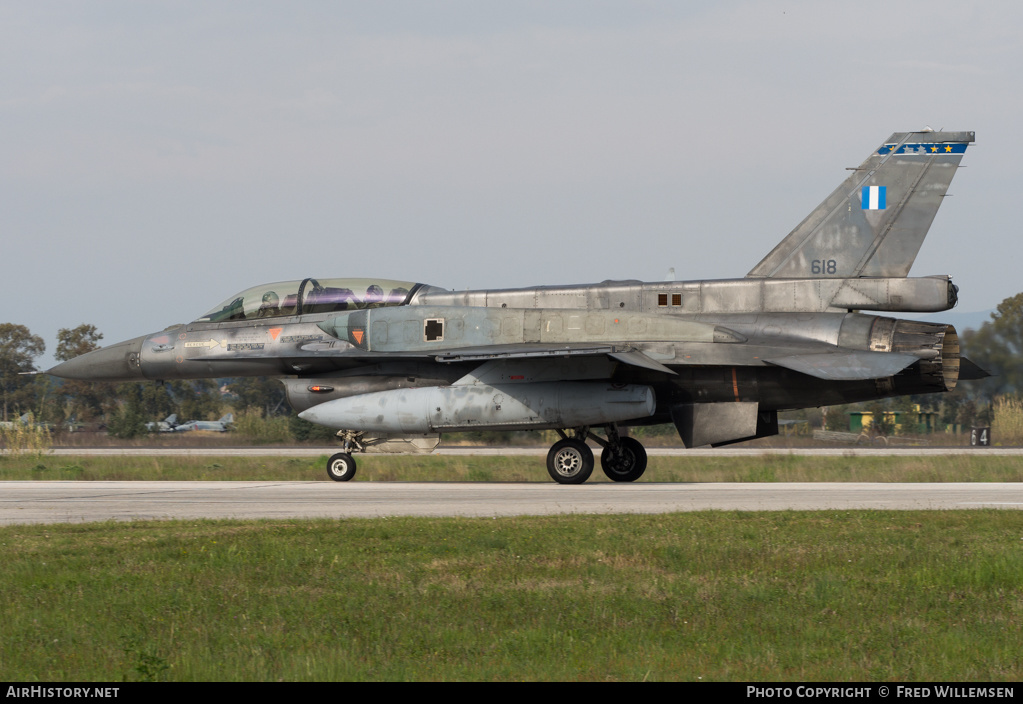 Aircraft Photo of 618 | General Dynamics F-16D Fighting Falcon | Greece - Air Force | AirHistory.net #158160