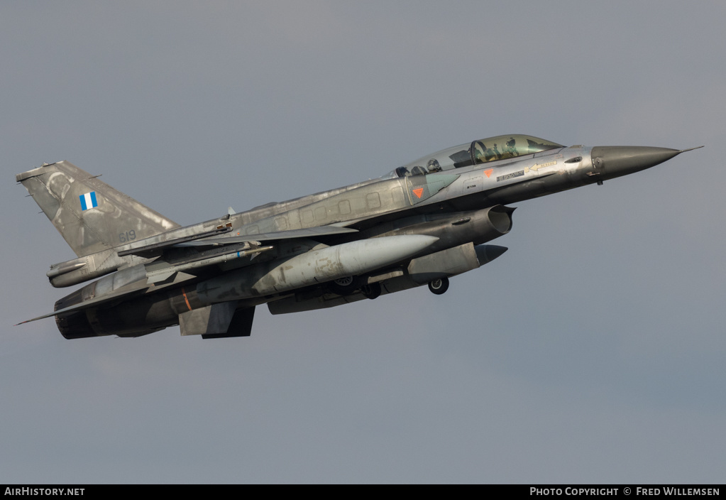 Aircraft Photo of 619 | General Dynamics F-16D Fighting Falcon | Greece - Air Force | AirHistory.net #158161