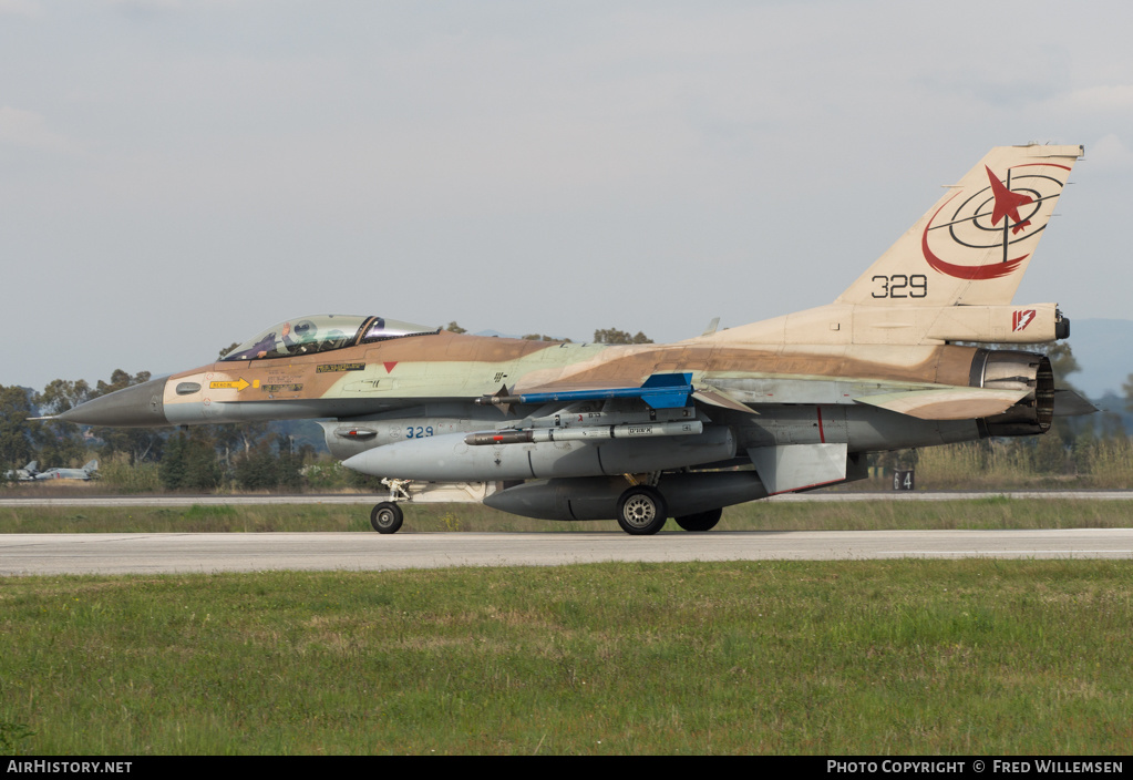 Aircraft Photo of 329 | General Dynamics F-16C Barak | Israel - Air Force | AirHistory.net #158167