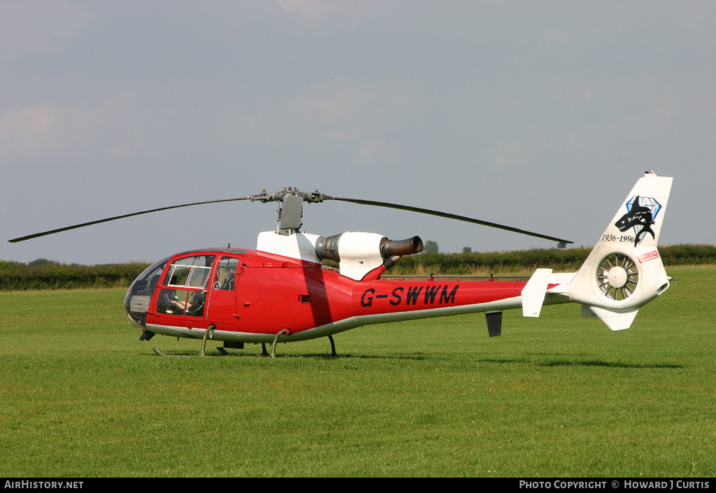 Aircraft Photo of G-SWWM | Aerospatiale SA-341C Gazelle HT2 | AirHistory.net #158197