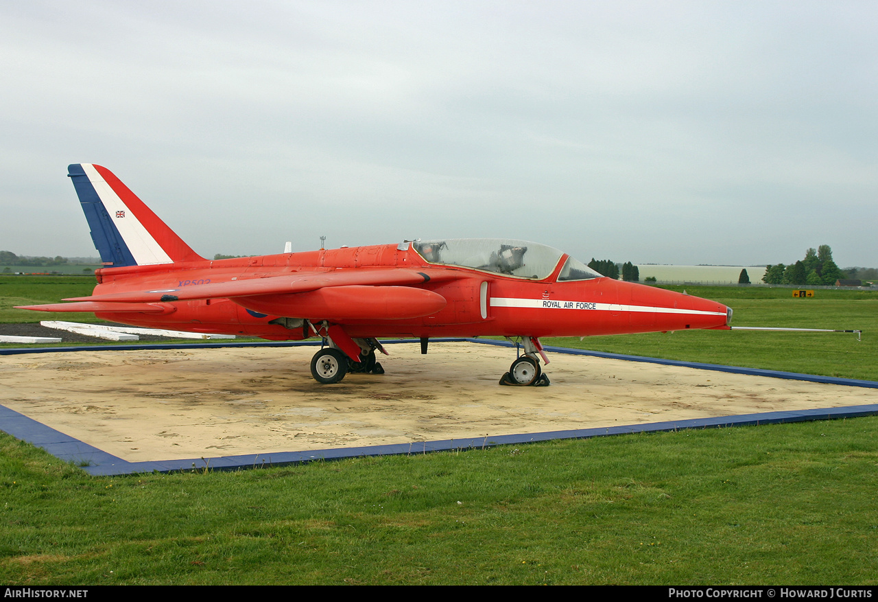 Aircraft Photo of XP502 | Folland Fo-144 Gnat T1 | UK - Air Force | AirHistory.net #158198