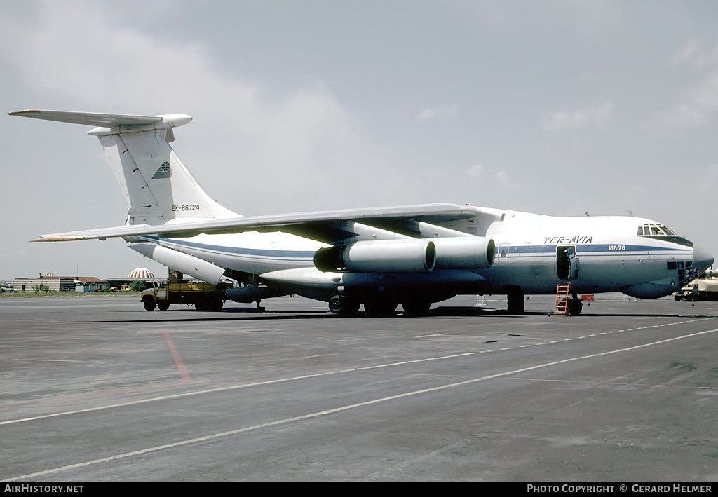 Aircraft Photo of EK-86724 | Ilyushin Il-76 | Yer-Avia | AirHistory.net #158199