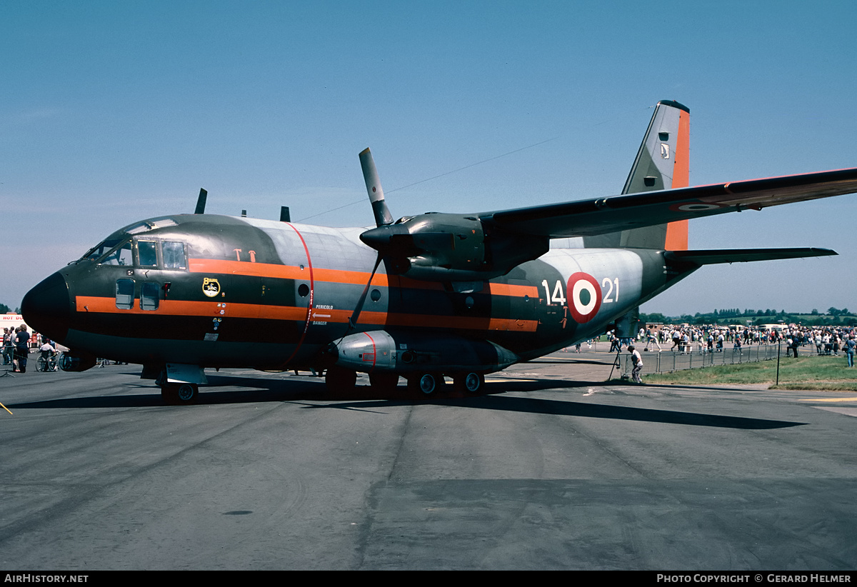 Aircraft Photo of MM62140 | Aeritalia G-222RM | Italy - Air Force | AirHistory.net #158210