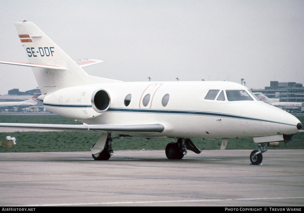 Aircraft Photo of SE-DDF | Dassault Falcon 10 | AirHistory.net #158224