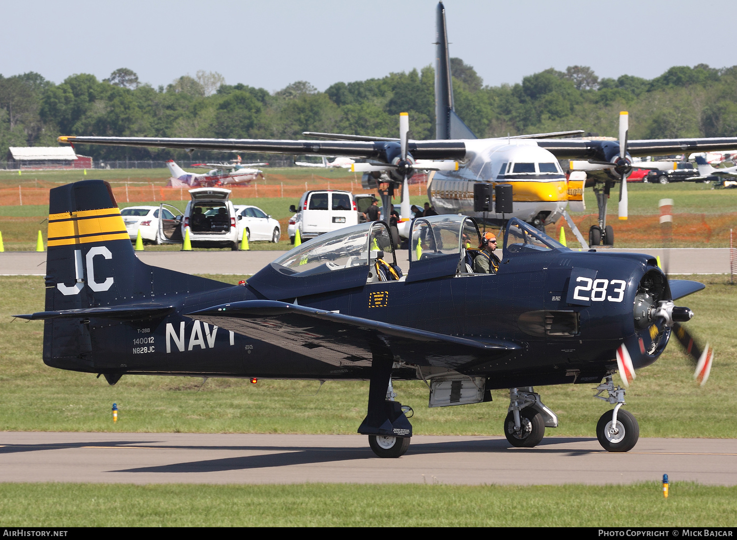 Aircraft Photo of N828JC | North American T-28B Trojan | USA - Navy | AirHistory.net #158226