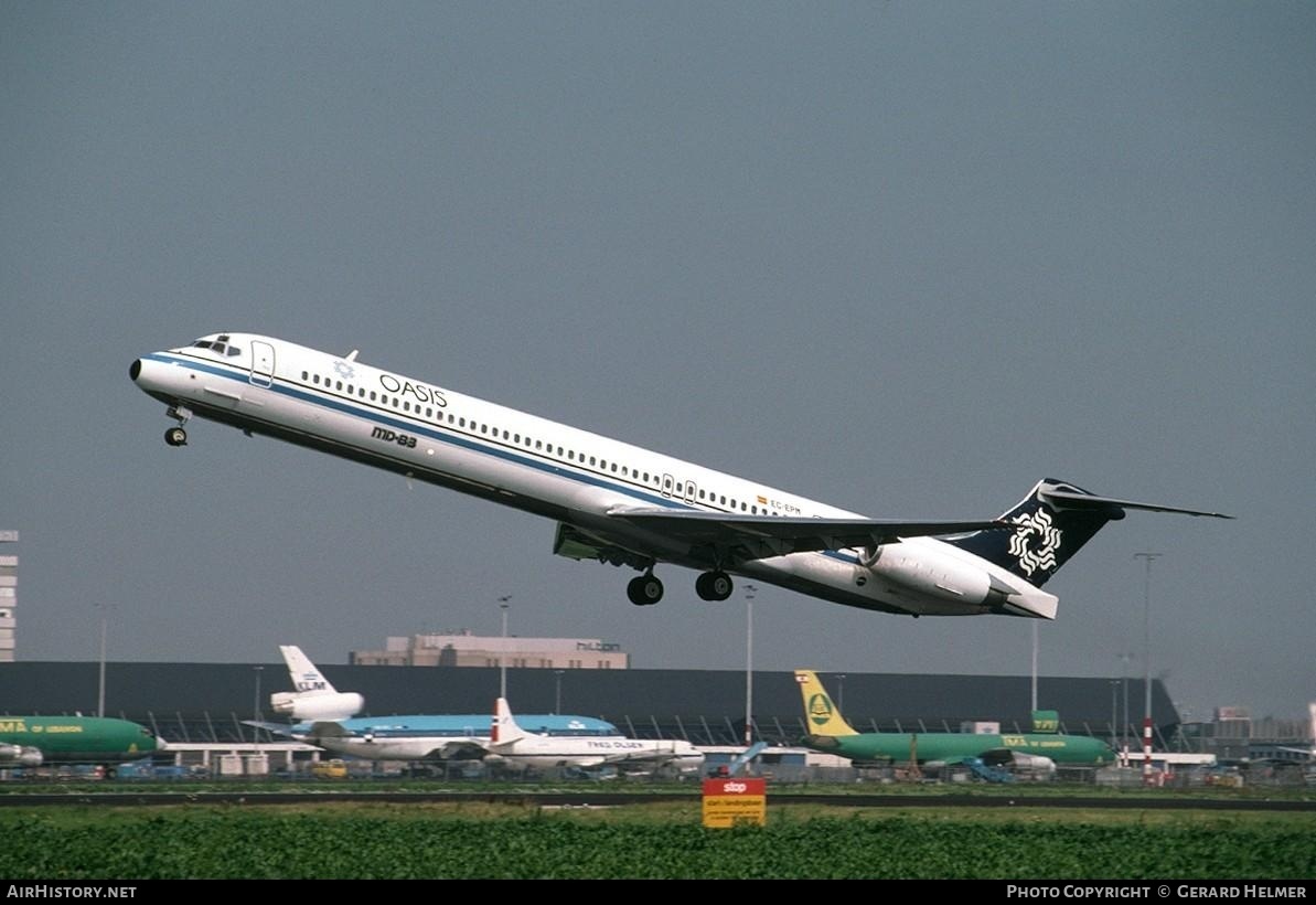 Aircraft Photo of EC-EPM | McDonnell Douglas MD-83 (DC-9-83) | Oasis International Airlines | AirHistory.net #158228