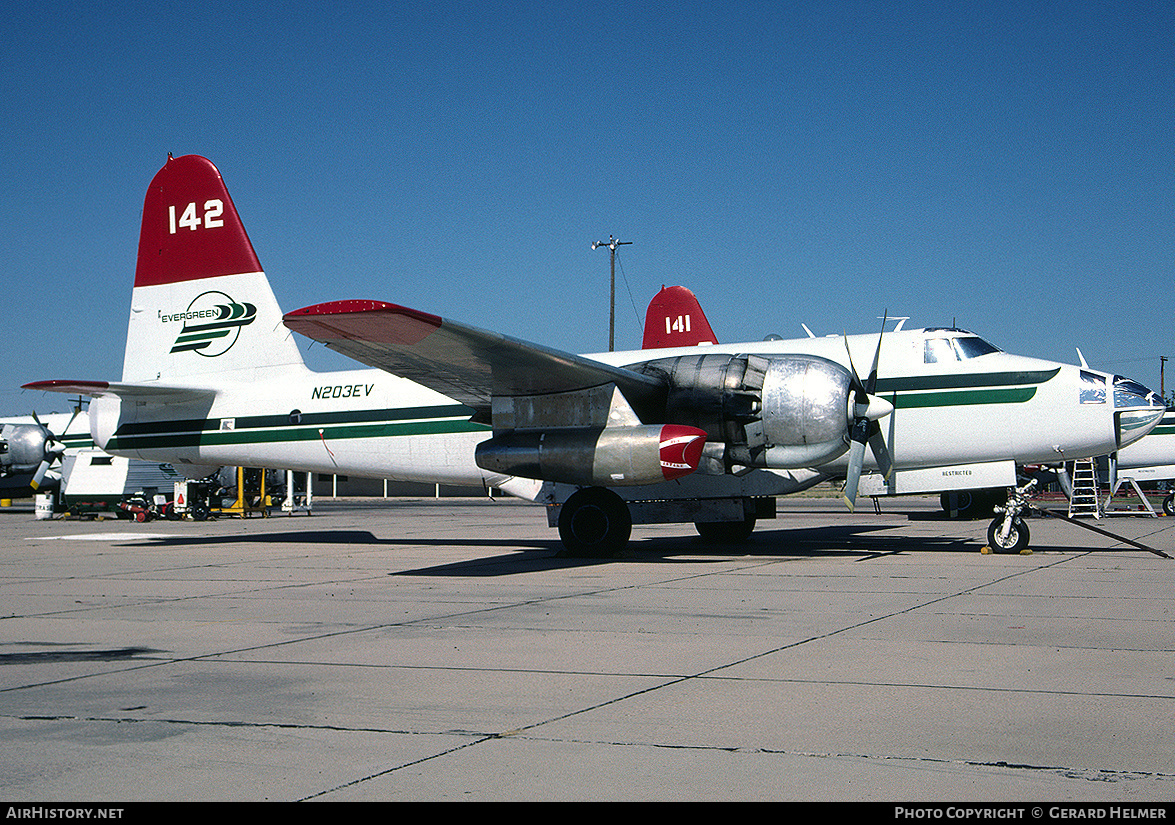 Aircraft Photo of N203EV | Lockheed P-2E/AT Neptune | Evergreen International Airlines | AirHistory.net #158246