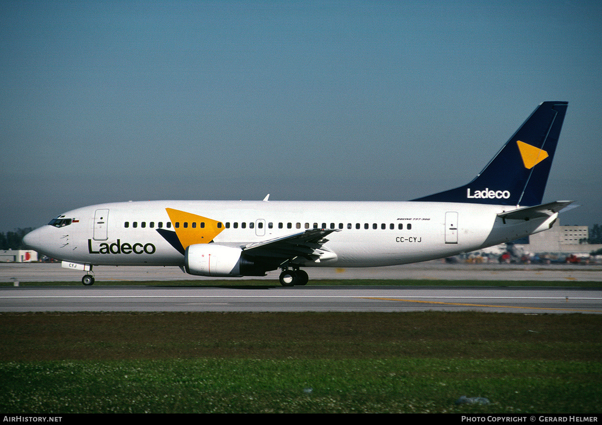 Aircraft Photo of CC-CYJ | Boeing 737-3Q8 | Ladeco | AirHistory.net #158253