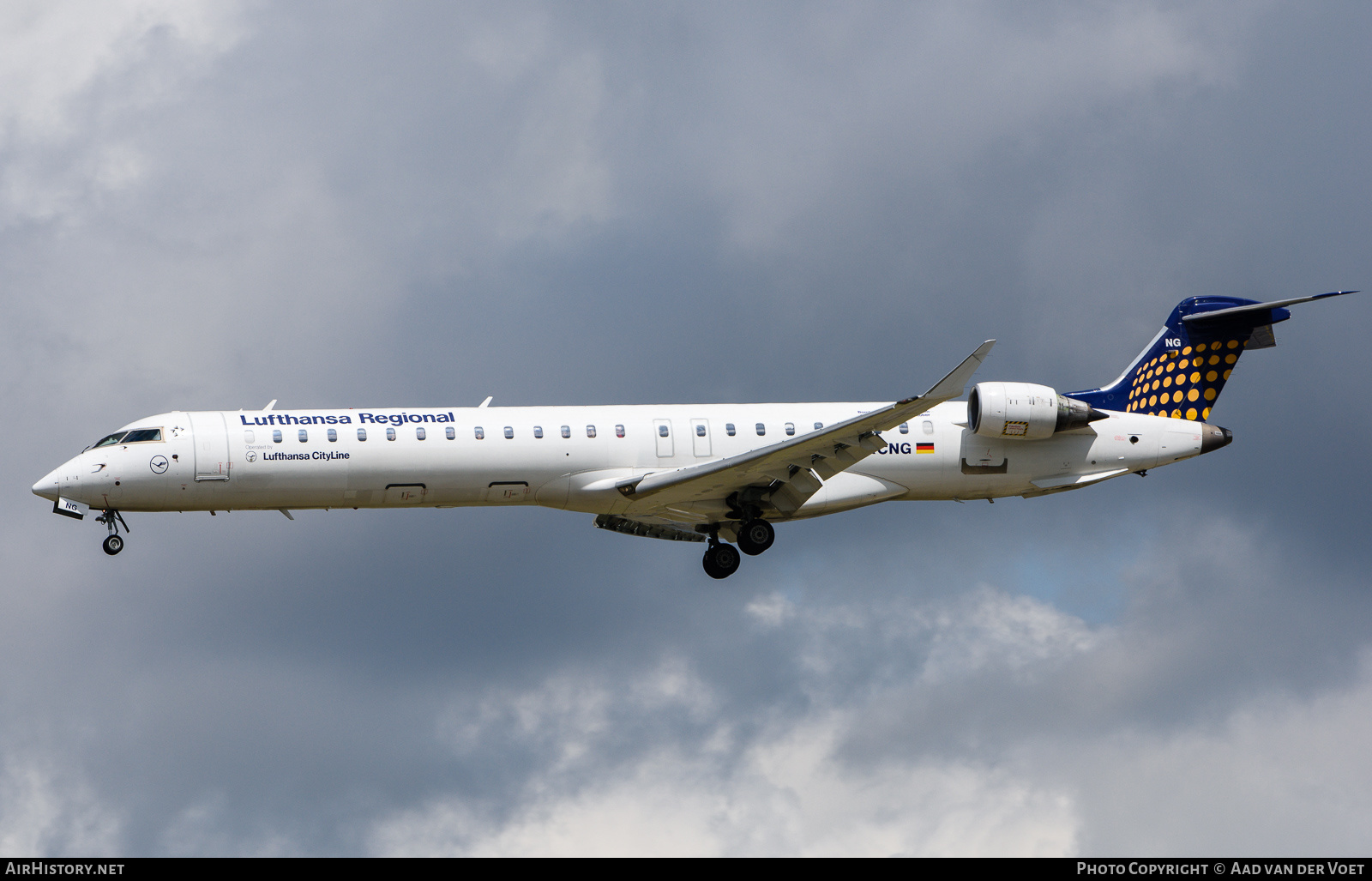 Aircraft Photo of D-ACNG | Bombardier CRJ-900LR NG (CL-600-2D24) | Lufthansa Regional | AirHistory.net #158263