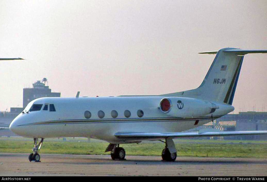 Aircraft Photo of N6JW | Grumman American G-1159 Gulfstream II | AirHistory.net #158266