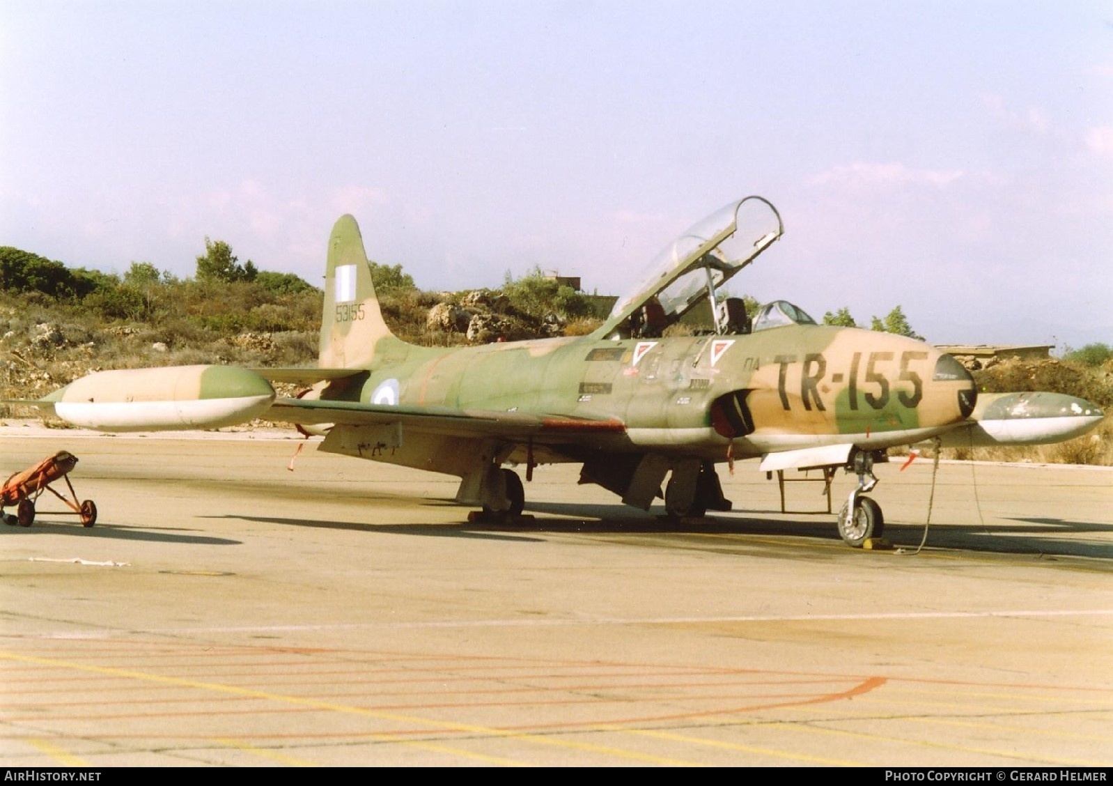 Aircraft Photo of 53155 | Lockheed T-33A | Greece - Air Force | AirHistory.net #158277