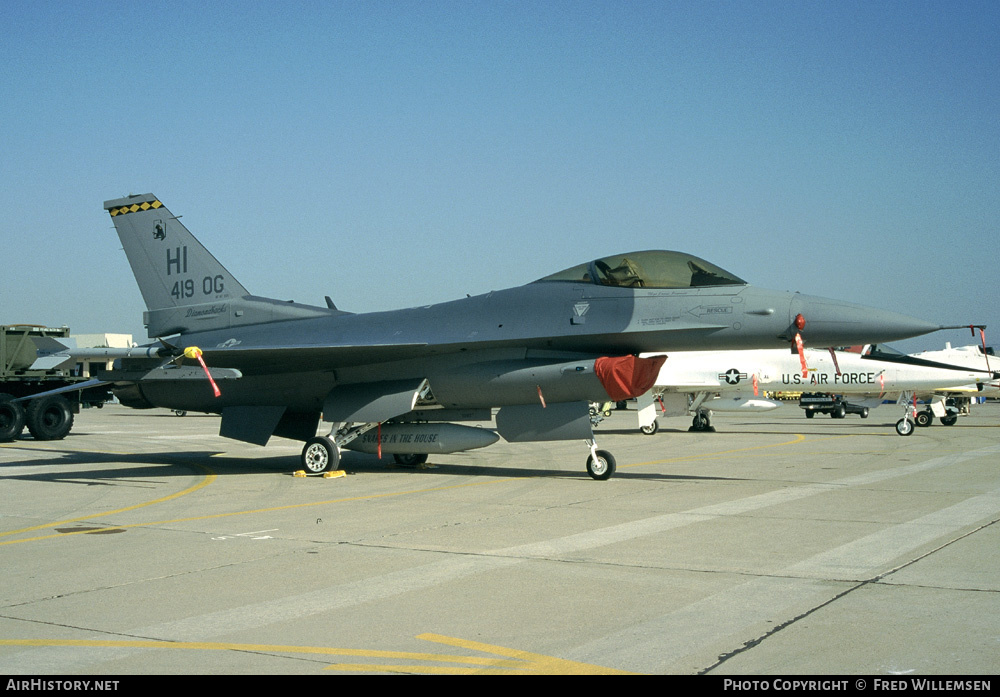 Aircraft Photo of 87-0225 / AF87-225 | General Dynamics F-16C Fighting Falcon | USA - Air Force | AirHistory.net #158294