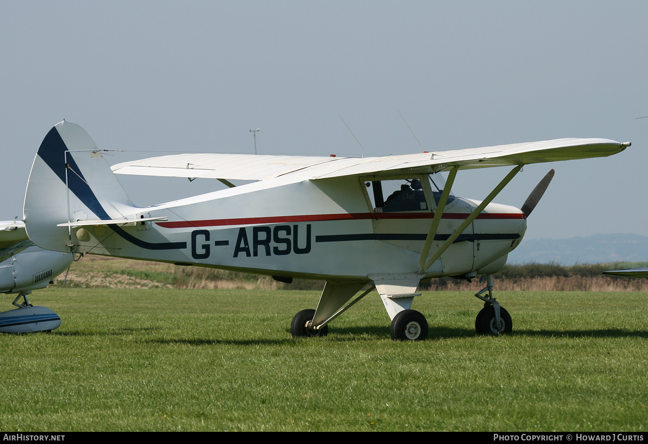 Aircraft Photo of G-ARSU | Piper PA-22-108 Colt | AirHistory.net #158297