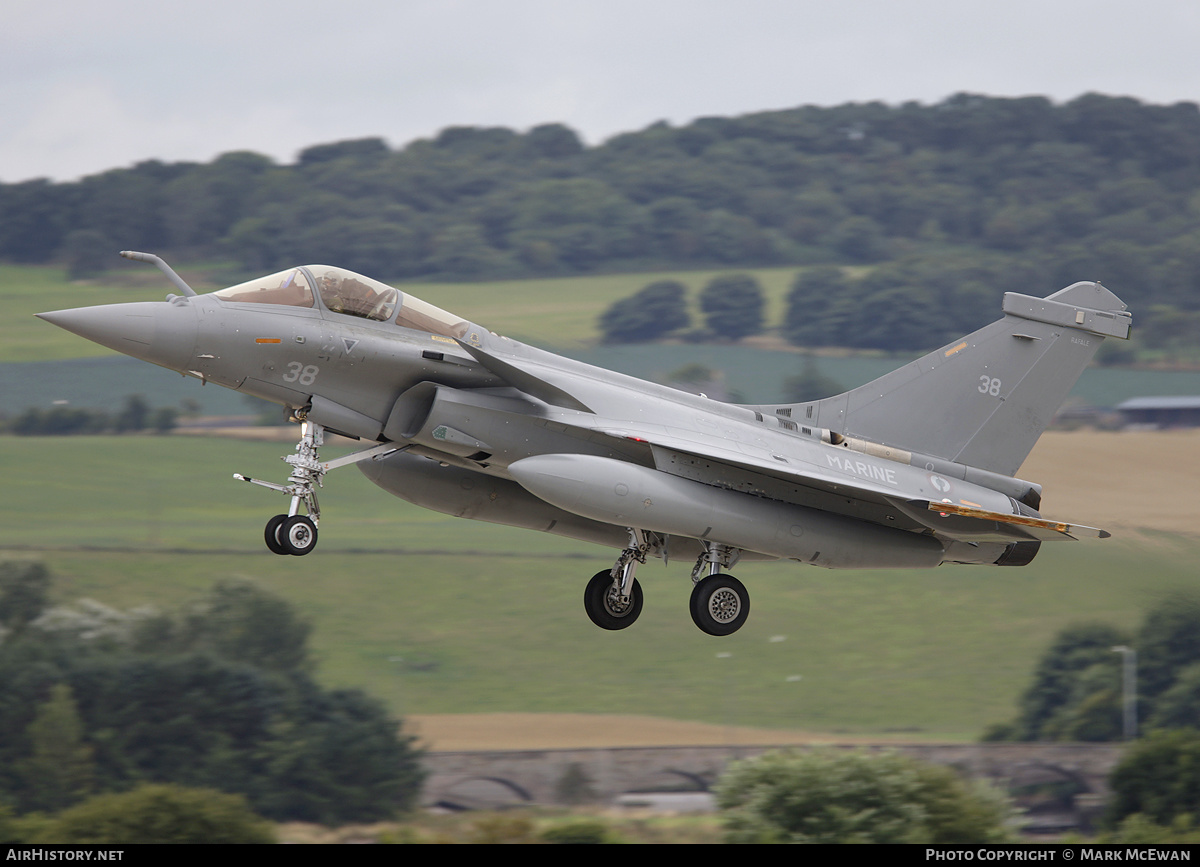 Aircraft Photo of 38 | Dassault Rafale M | France - Navy | AirHistory.net #158301