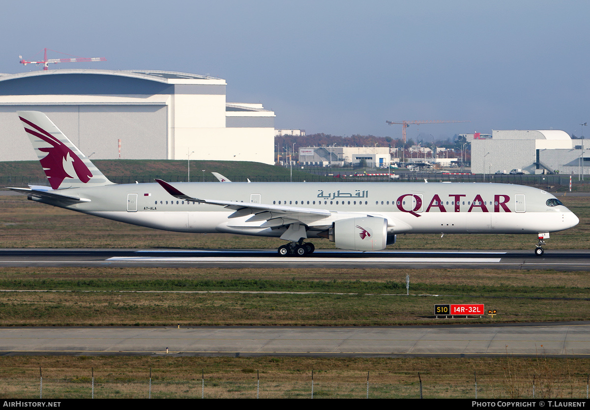 Aircraft Photo of A7-ALA | Airbus A350-941 | Qatar Airways | AirHistory.net #158302