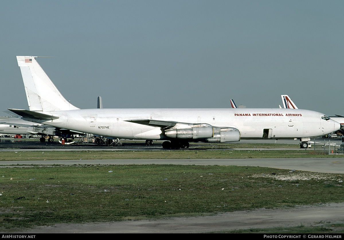 Aircraft Photo of N707HE | Boeing 707-330C | Panama International Airways | AirHistory.net #158307