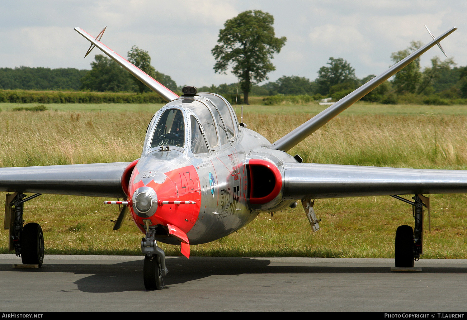 Aircraft Photo of F-AZPZ / 413 | Fouga CM-170R Magister | France - Air Force | AirHistory.net #158317