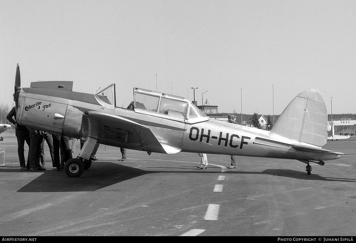 Aircraft Photo of OH-HCF | De Havilland DHC-1 Chipmunk Mk22 | AirHistory.net #158320