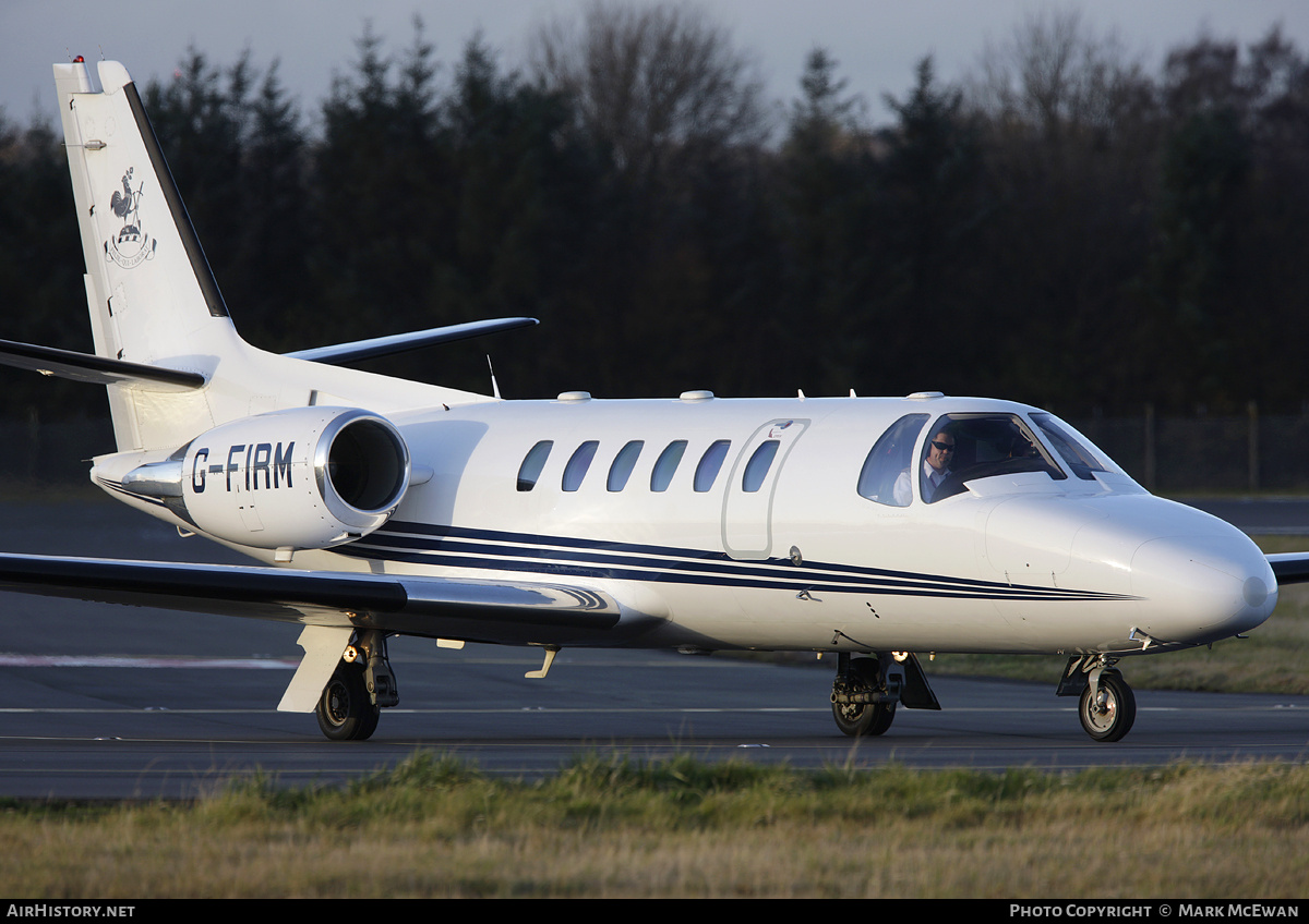 Aircraft Photo of G-FIRM | Cessna 550 Citation Bravo | Marshall of Cambridge | AirHistory.net #158327