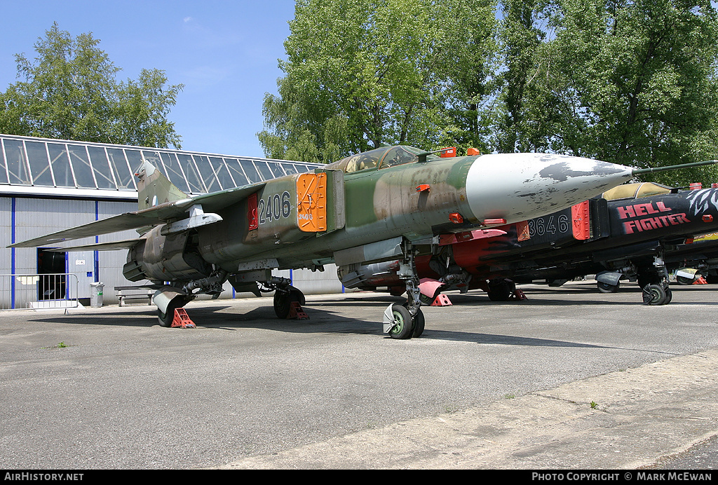 Aircraft Photo of 2406 | Mikoyan-Gurevich MiG-23ML | Czechia - Air Force | AirHistory.net #158329