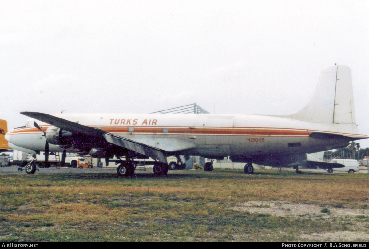 Aircraft Photo of N1304S | Douglas DC-6B(F) | Turks Air | AirHistory.net #158331
