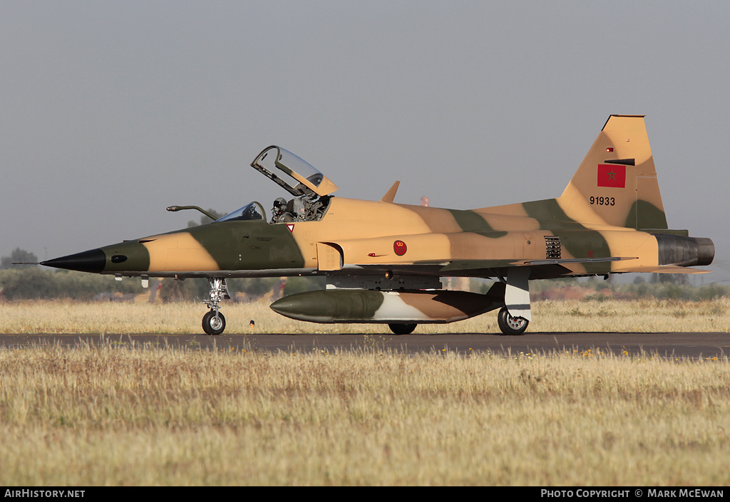 Aircraft Photo of 91933 | Northrop F-5E Tiger II | Morocco - Air Force | AirHistory.net #158345