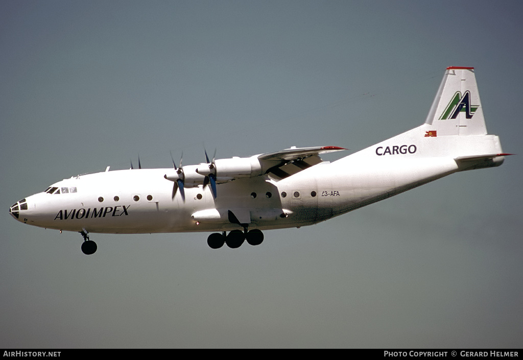 Aircraft Photo of Z3-AFA | Antonov An-12BP | Avioimpex | AirHistory.net #158349