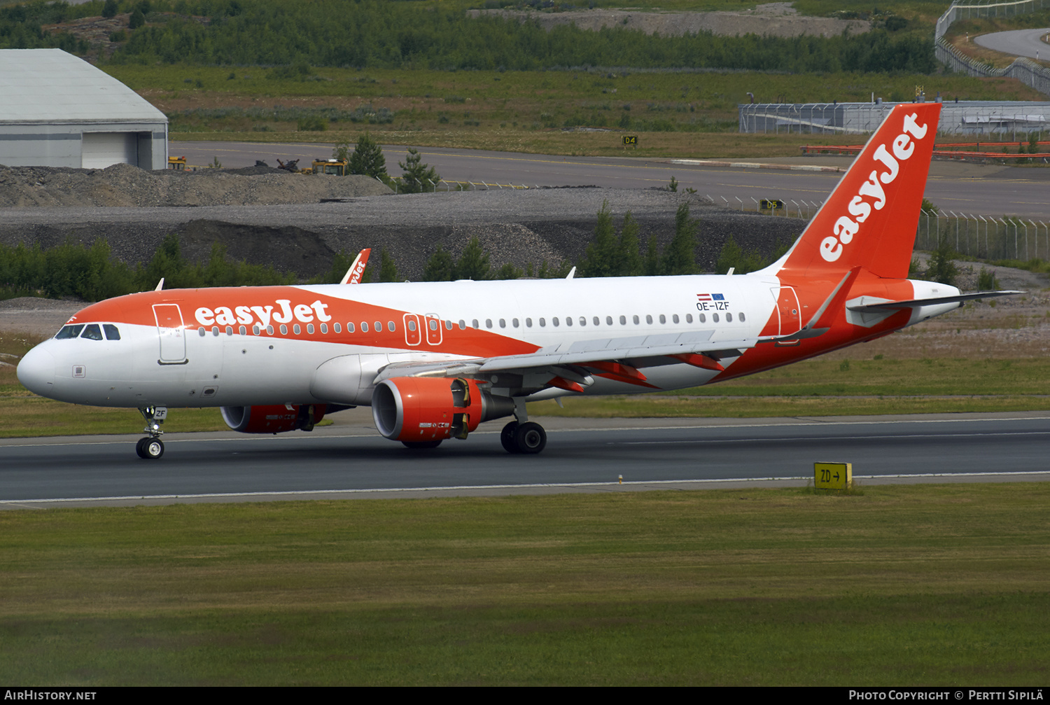 Aircraft Photo of OE-IZF | Airbus A320-214 | EasyJet | AirHistory.net #158363
