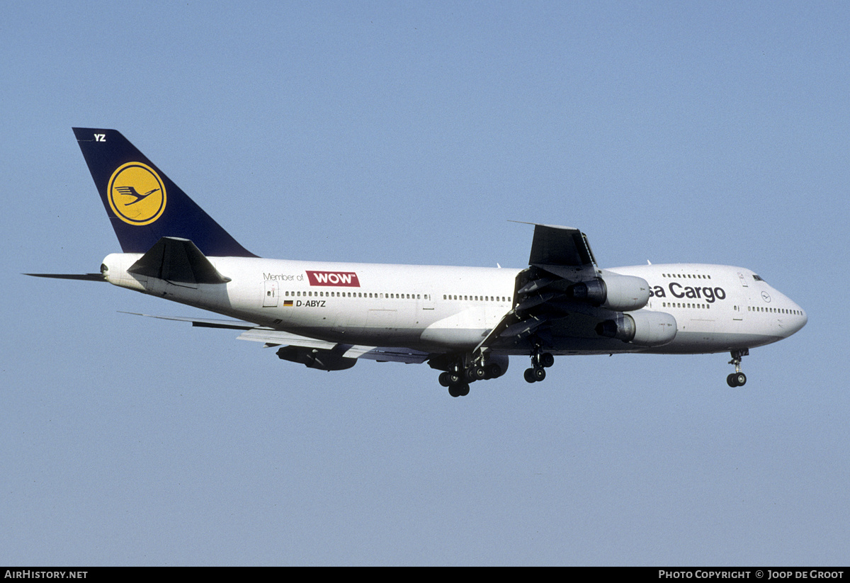 Aircraft Photo of D-ABYZ | Boeing 747-230B(SF) | Lufthansa | AirHistory.net #158380