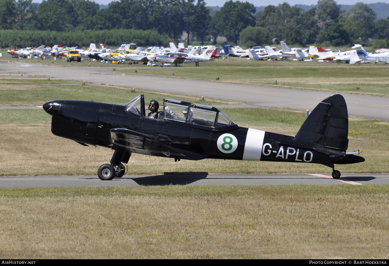 Aircraft Photo of G-APLO | De Havilland DHC-1 Chipmunk Mk22A | AirHistory.net #158385