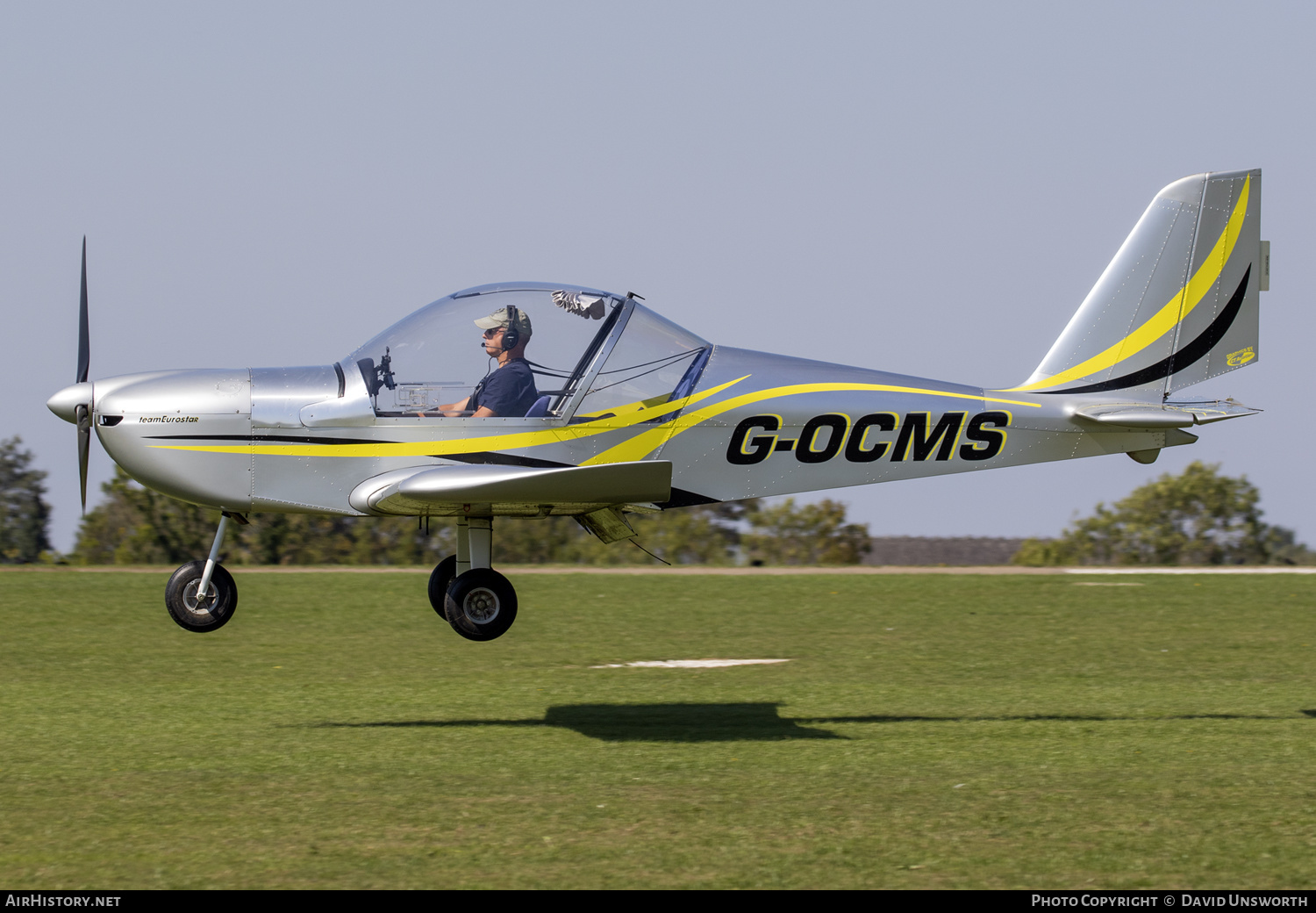 Aircraft Photo of G-OCMS | Evektor-Aerotechnik EV-97 TeamEurostar | AirHistory.net #158404