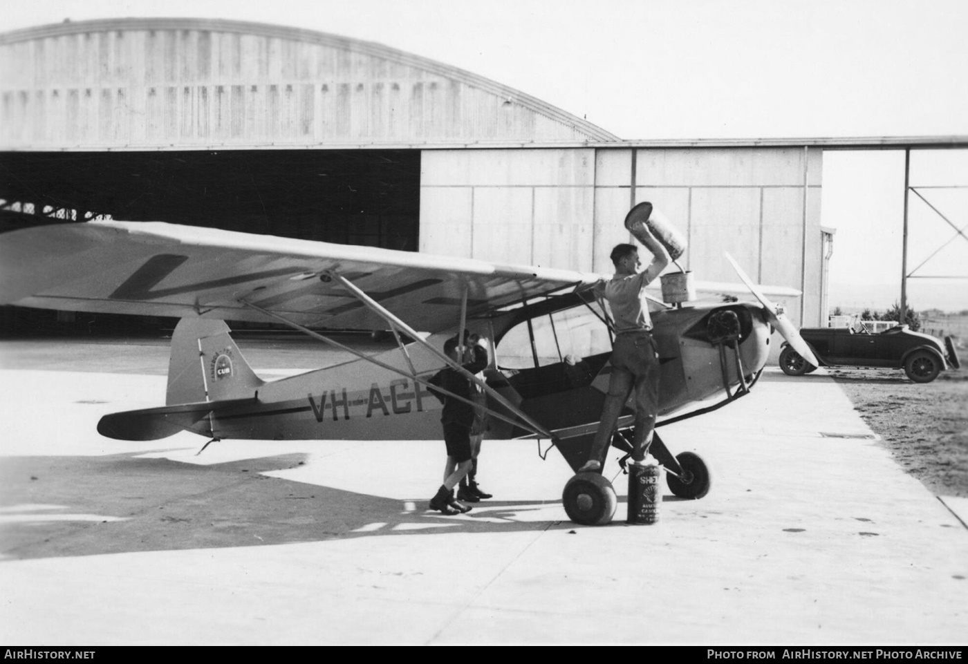 Aircraft Photo of VH-ACF | Piper J-3C-40 Cub | Canberra Aero Club | AirHistory.net #158431