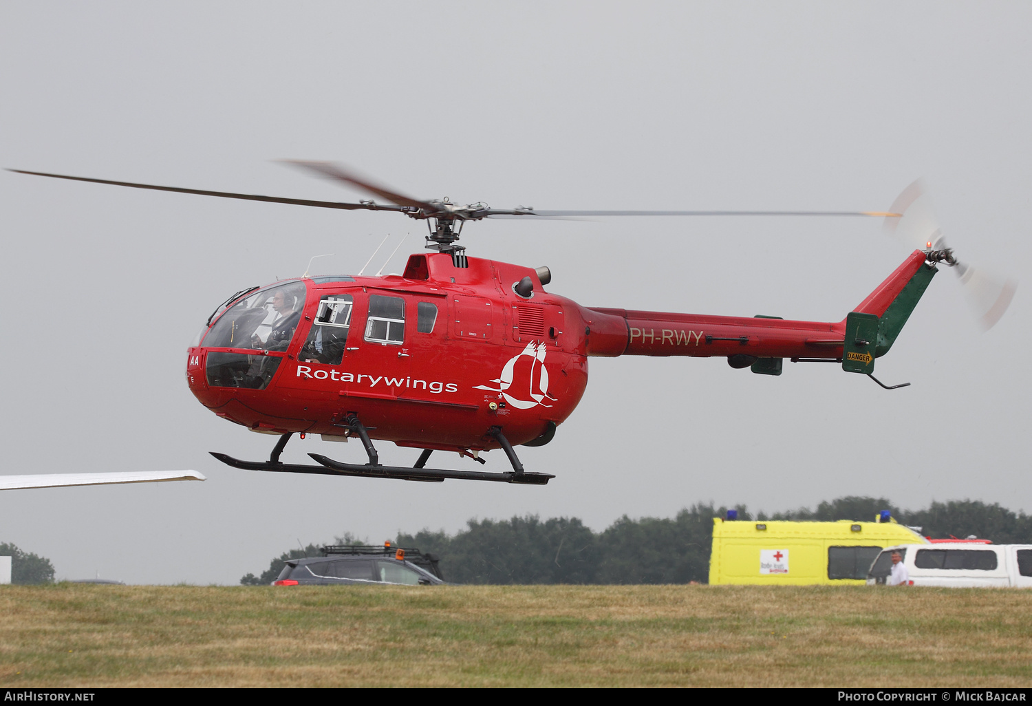 Aircraft Photo of PH-RWY | MBB BO-105CB | Rotarywings | AirHistory.net #158449