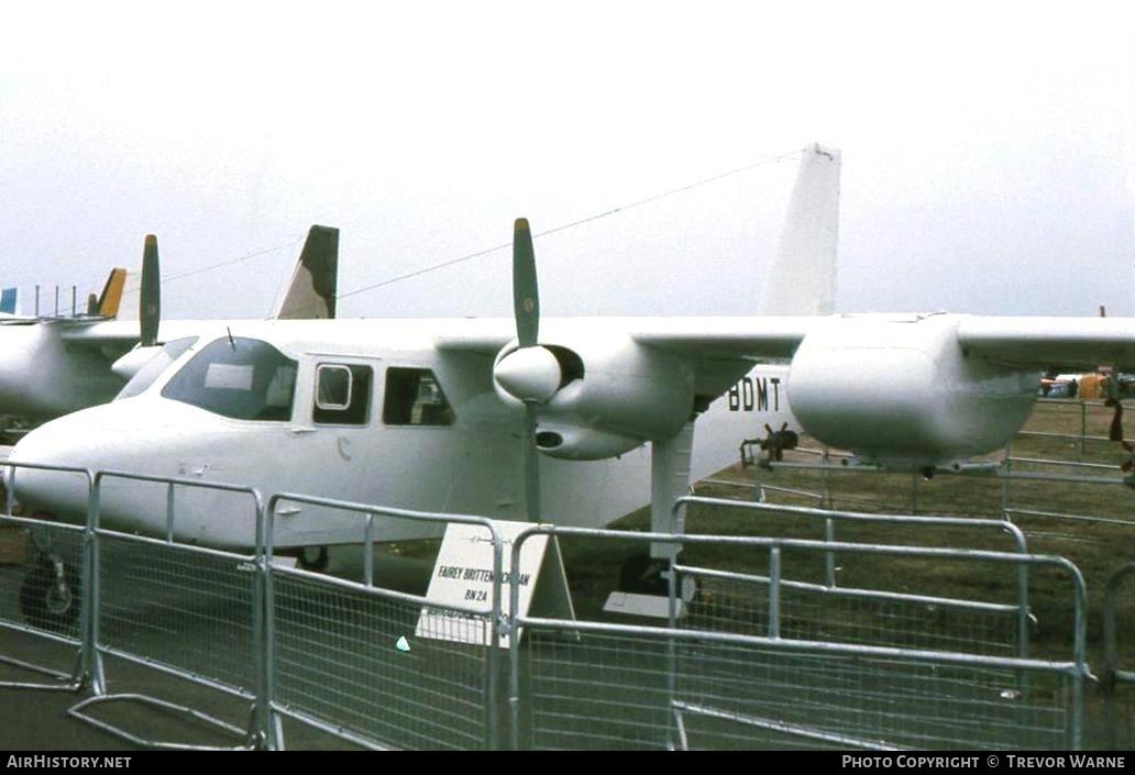 Aircraft Photo of G-BDMT | Britten-Norman BN-2A-21 Islander | AirHistory.net #158454