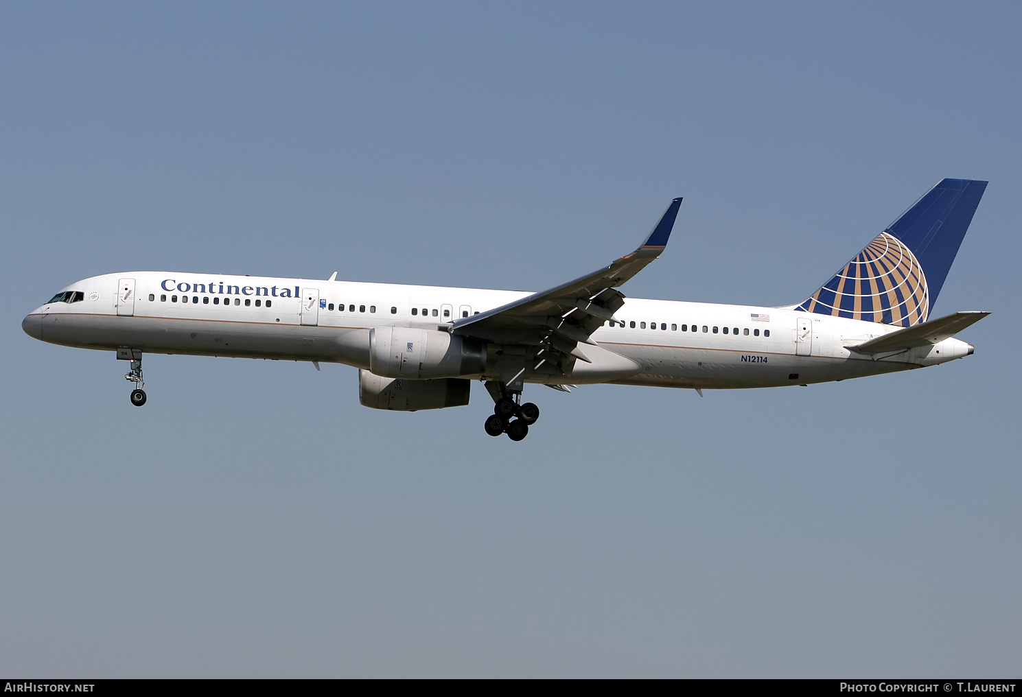 Aircraft Photo of N12114 | Boeing 757-224 | Continental Airlines | AirHistory.net #158459