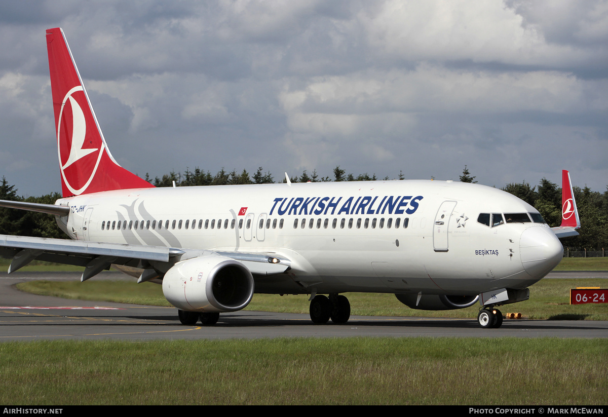 Aircraft Photo of TC-JHK | Boeing 737-8F2 | Turkish Airlines | AirHistory.net #158462