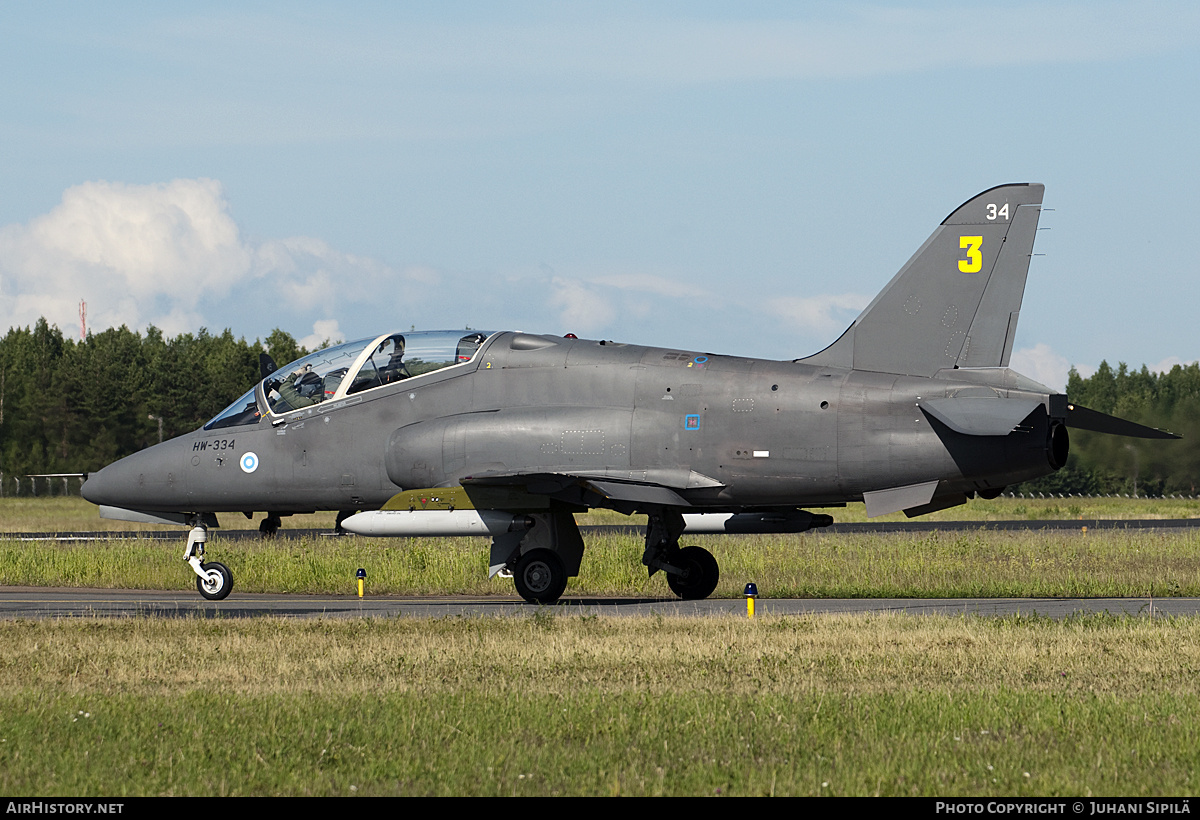 Aircraft Photo of HW-334 | British Aerospace Hawk 51 | Finland - Air Force | AirHistory.net #158474