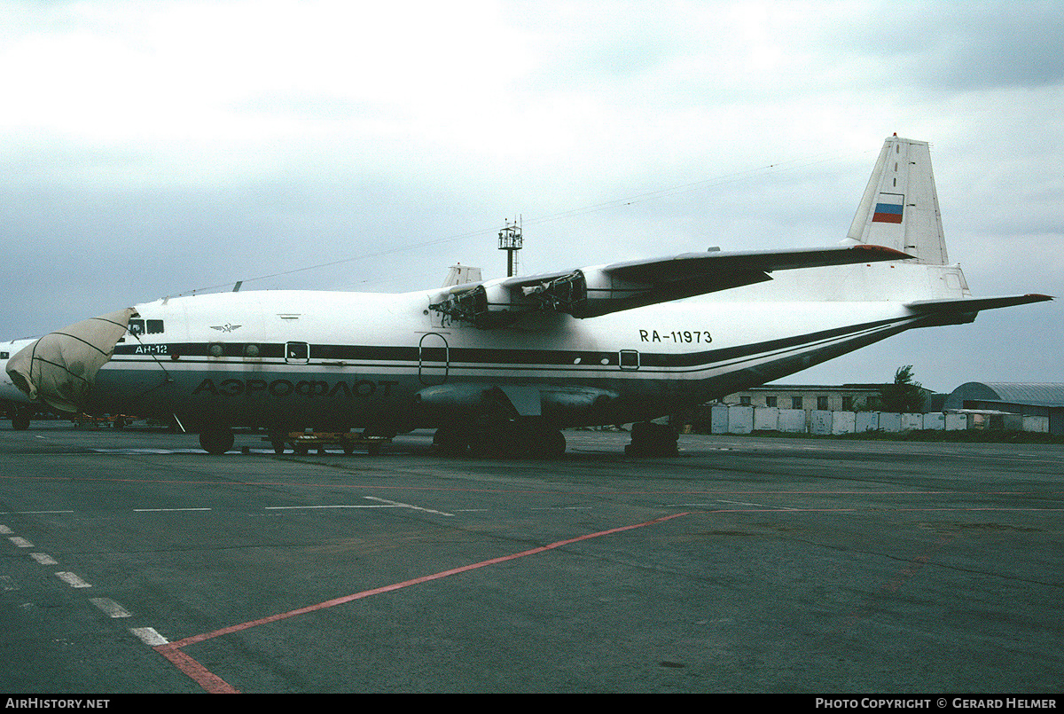 Aircraft Photo of RA-11973 | Antonov An-12B | Aeroflot | AirHistory.net #158475