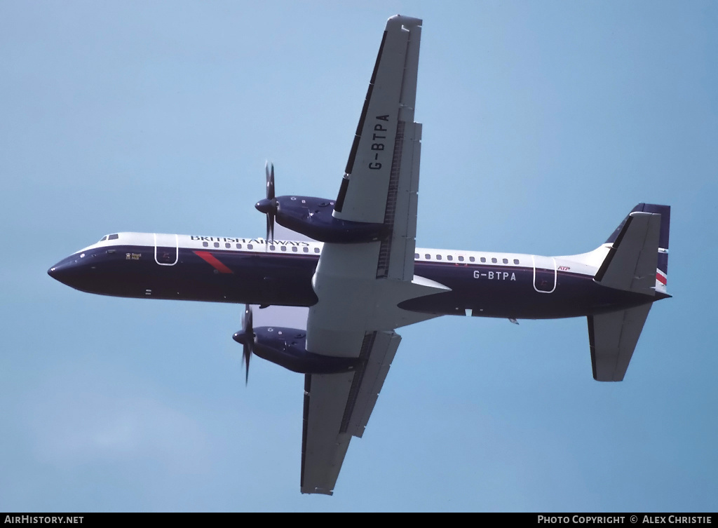 Aircraft Photo of G-BTPA | British Aerospace ATP | British Airways | AirHistory.net #158479
