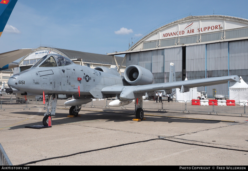 Aircraft Photo of 78-0651 / AF78-651 | Fairchild A-10C Thunderbolt II | USA - Air Force | AirHistory.net #158483