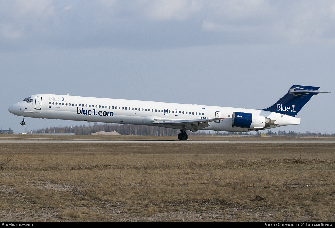 Aircraft Photo of OH-BLD | McDonnell Douglas MD-90-30 | Blue1 | AirHistory.net #158488
