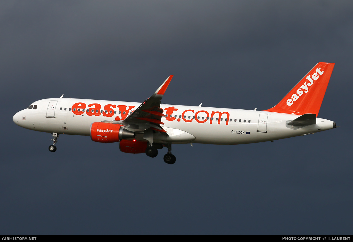 Aircraft Photo of G-EZOK | Airbus A320-214 | EasyJet | AirHistory.net #158494