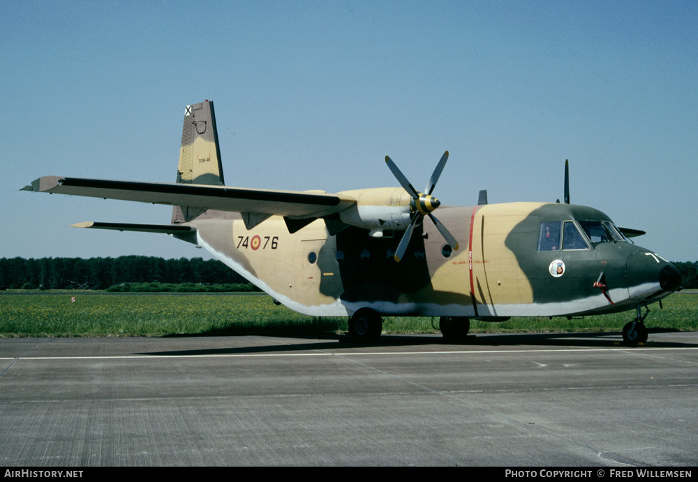 Aircraft Photo of T.12B-46 | CASA C-212-100 Aviocar | Spain - Air Force | AirHistory.net #158508