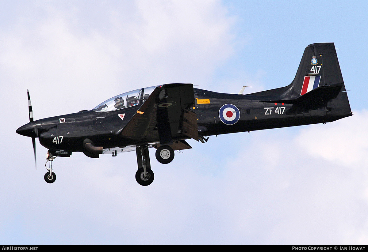 Aircraft Photo of ZF417 | Short S-312 Tucano T1 | UK - Air Force | AirHistory.net #158524