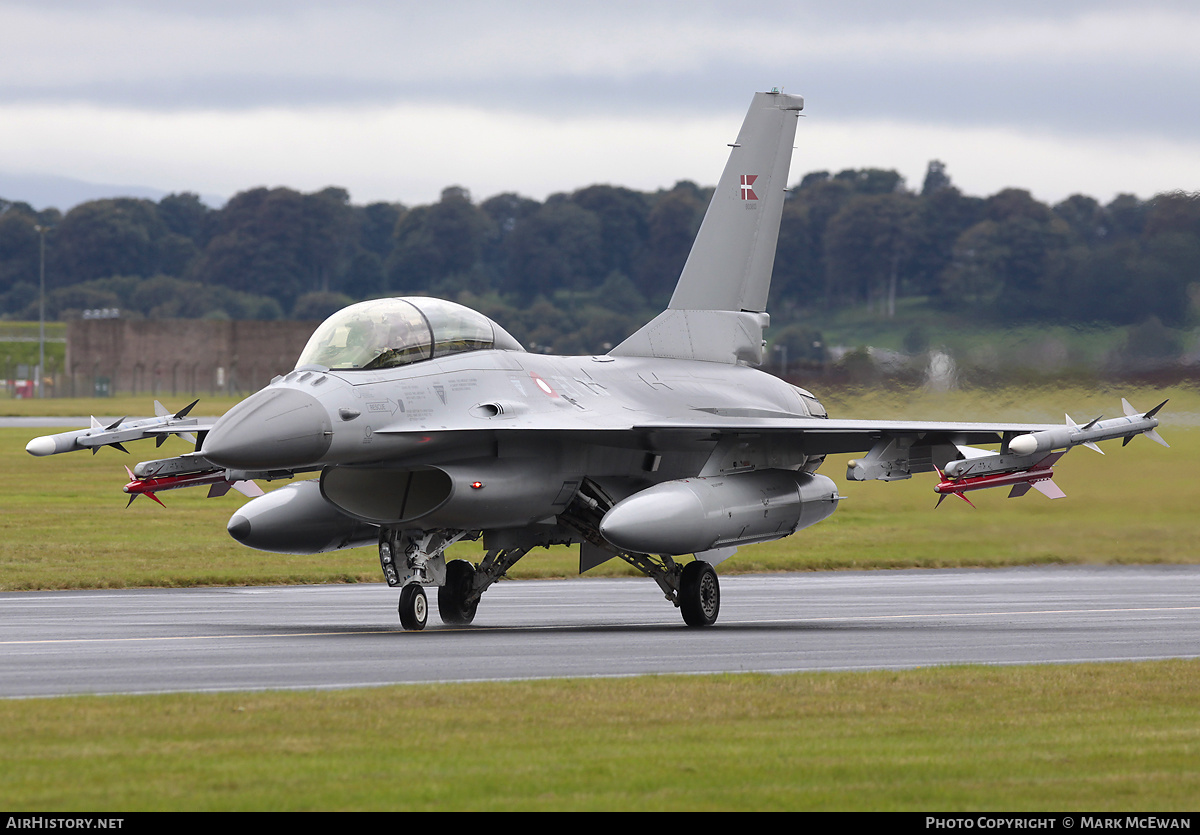 Aircraft Photo of ET-613 | General Dynamics F-16BM Fighting Falcon | Denmark - Air Force | AirHistory.net #158534