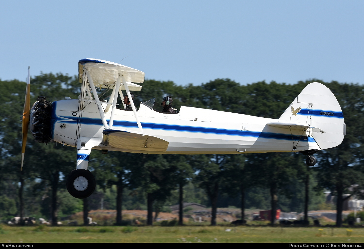 Aircraft Photo of N1944S | Boeing PT-13D Kaydet (E75) | USA - Air Force | AirHistory.net #158539